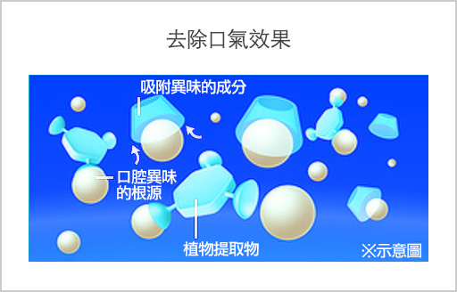 吸附口臭的成分